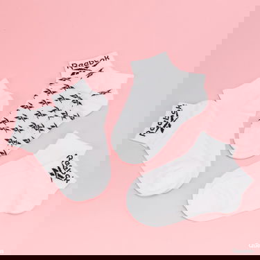 Ponožky Reebok CL FO Ankle Sock 3Pack Biela | GG6674, 1