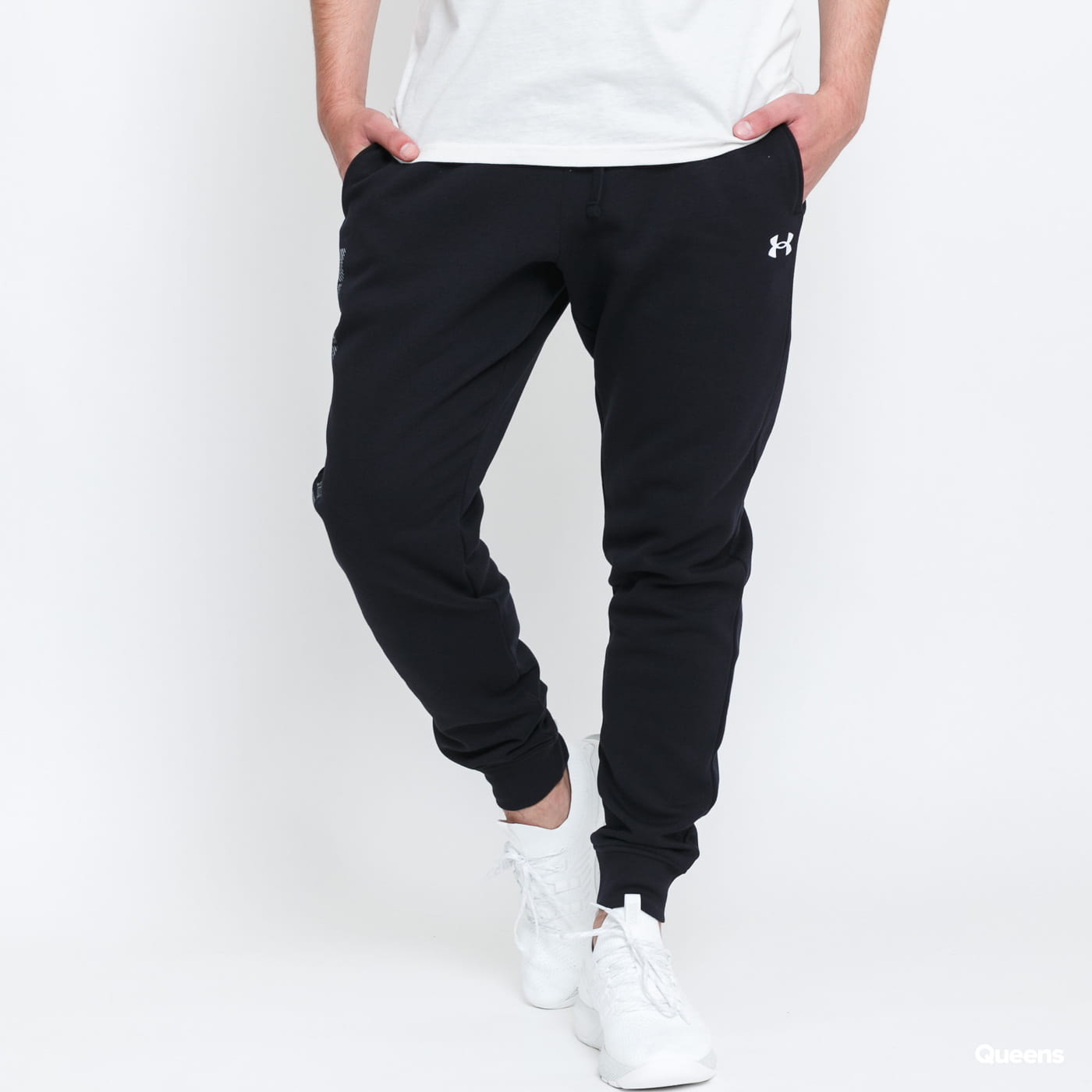 Tepláky Under Armour Project Rock Rival Fleece Jogger Čierna | 1367111-001, 0