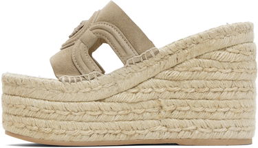 Tenisky a topánky Versace Versace Medusa '95 Platform Espadrille Heeled Sandals Béžová | 1017852_1A13293_1K880, 2