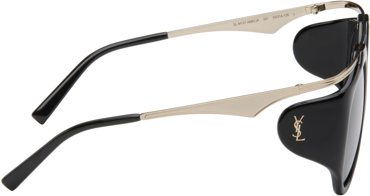 Slnečné okuliare Saint Laurent Saint Laurent SL M137 Amelia Sunglasses Čierna | SL M137 AMELIA-001, 1