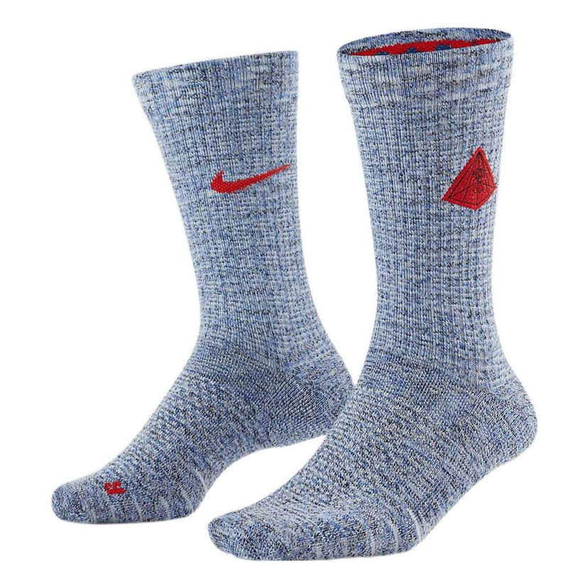 Ponožky Nike Kyrie Multiplier Crew Socks Modrá | DA5075-301