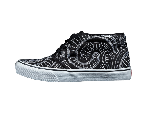 Tenisky a topánky Vans Chukka Boot Supreme Spiral Black Čierna | VN0SCVEFU