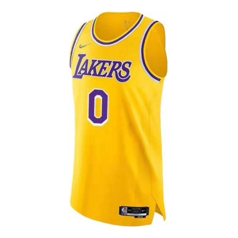 Dres Nike NBA LA LAKERS Russell Westbrook Jersey Žltá | DB3365-728, 0