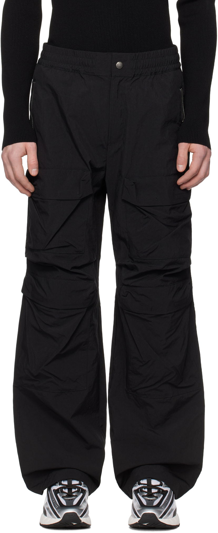 Cargo nohavice Diesel P-Danzel Cargo Pants Čierna | A14759-0IKAU-9XX