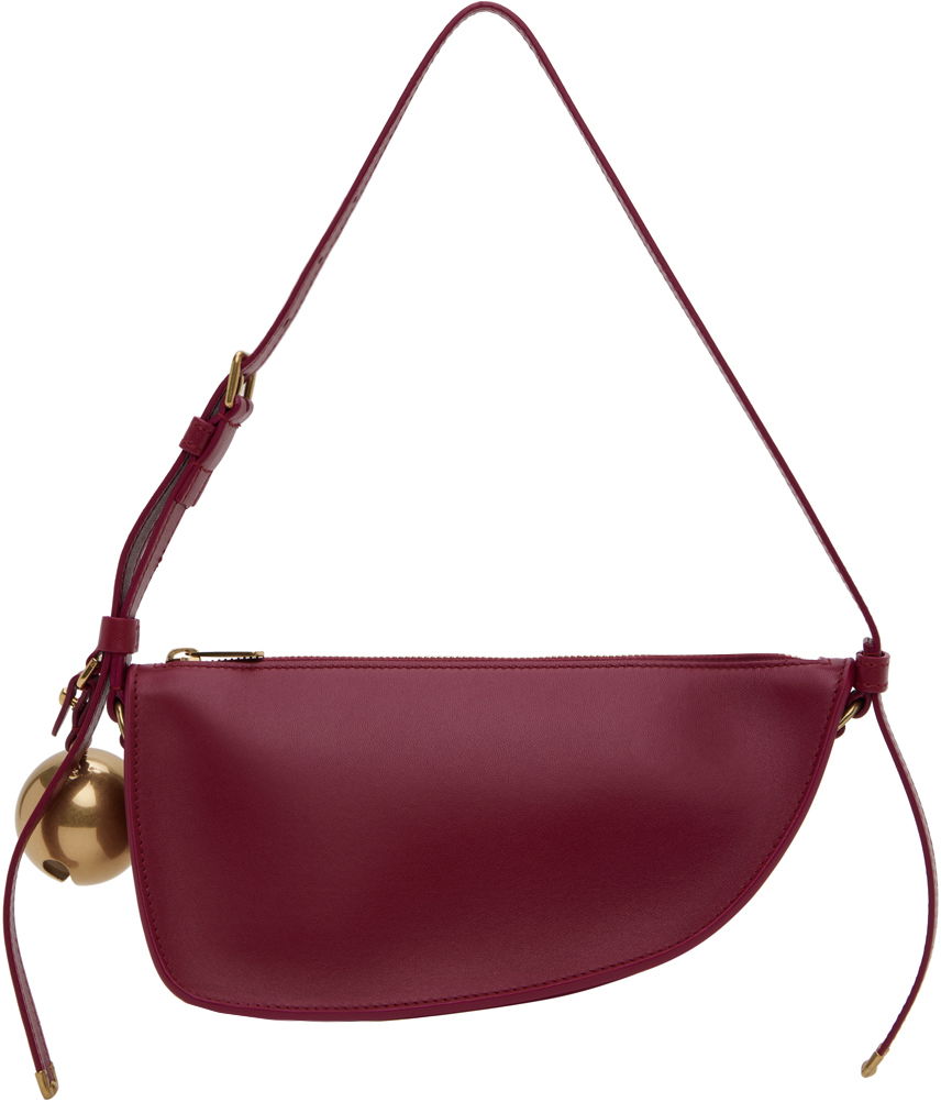 Taška cez rameno Burberry Mini Shield Sling Bag Ružová | 8078859, 0