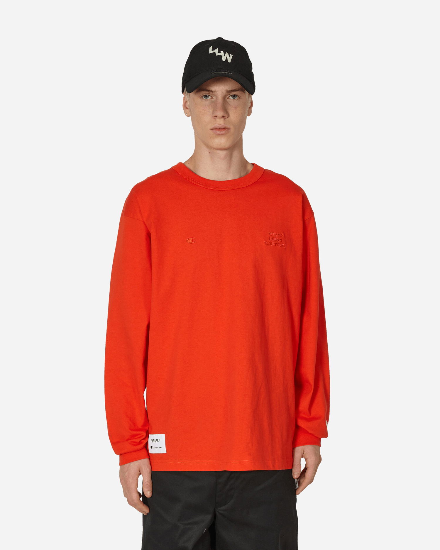 Košeľa Champion WTAPS Academy Longsleeve Červená | C8-Z411 840, 0