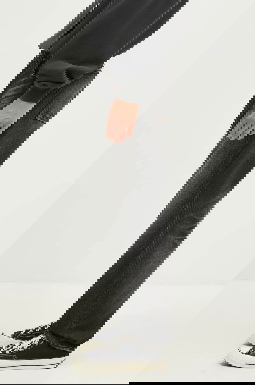 Džínsy BAPE A Bathing Ape One Point Regular Fit 13 Oz Denim Jeans Čierna | 1K80150006, 1