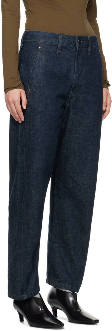 Džínsy LEMAIRE LEMAIRE High Waisted Curve Jeans Modrá | PA1052 LD068, 1