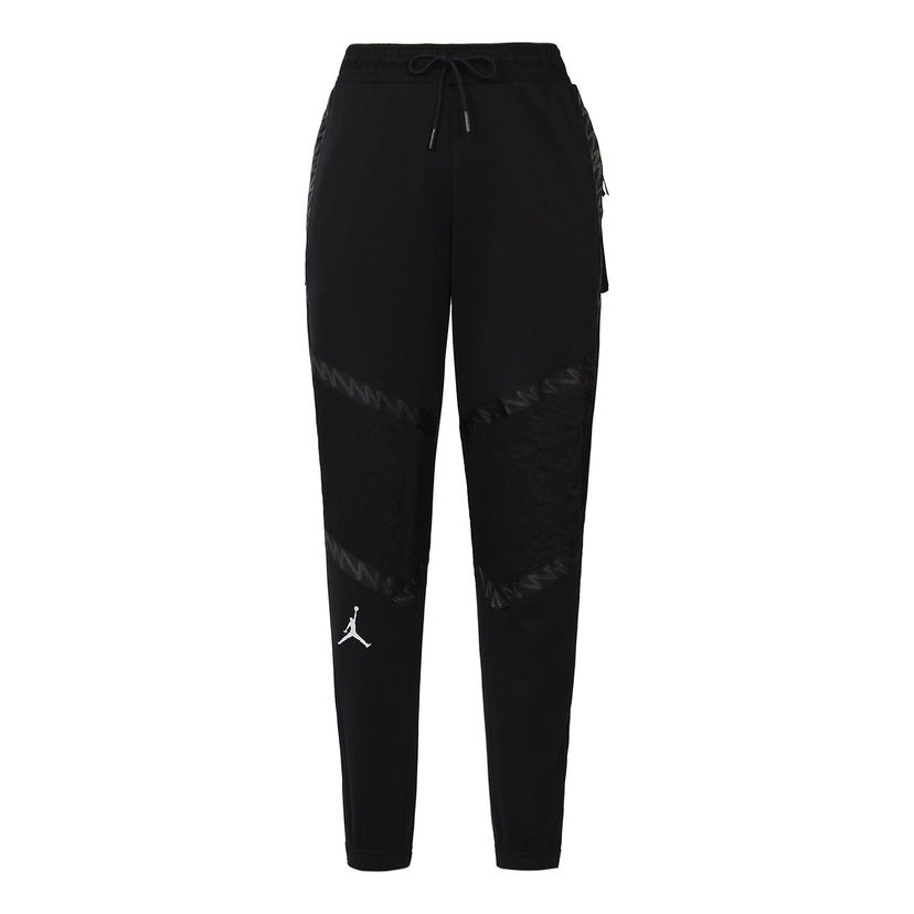 Tepláky Jordan Jordan Dri-FIT Zion Big Pocket Patchwork Print Knit Pants Čierna | DH0585-011