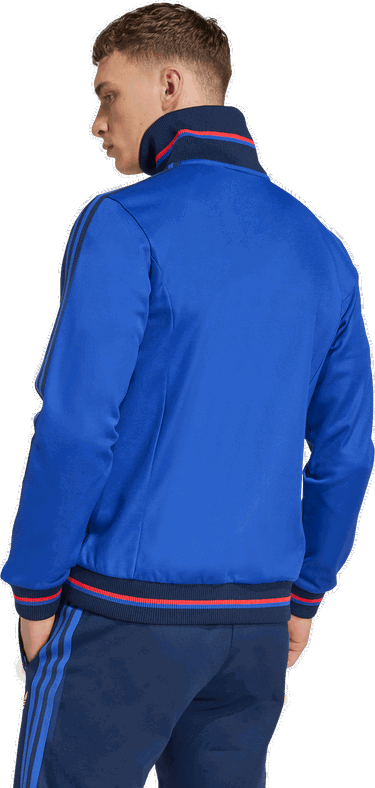 Vetrovka adidas Originals Olympique Lyon 75 Anniversary Track Jacket Modrá | jl8078, 1