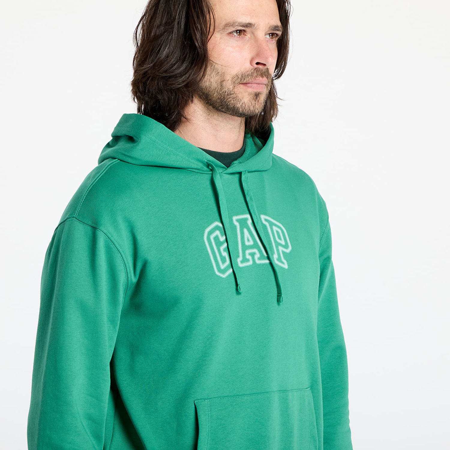 Mikina GAP GAP Logo Hoodie Zelené | 708409-01, 1