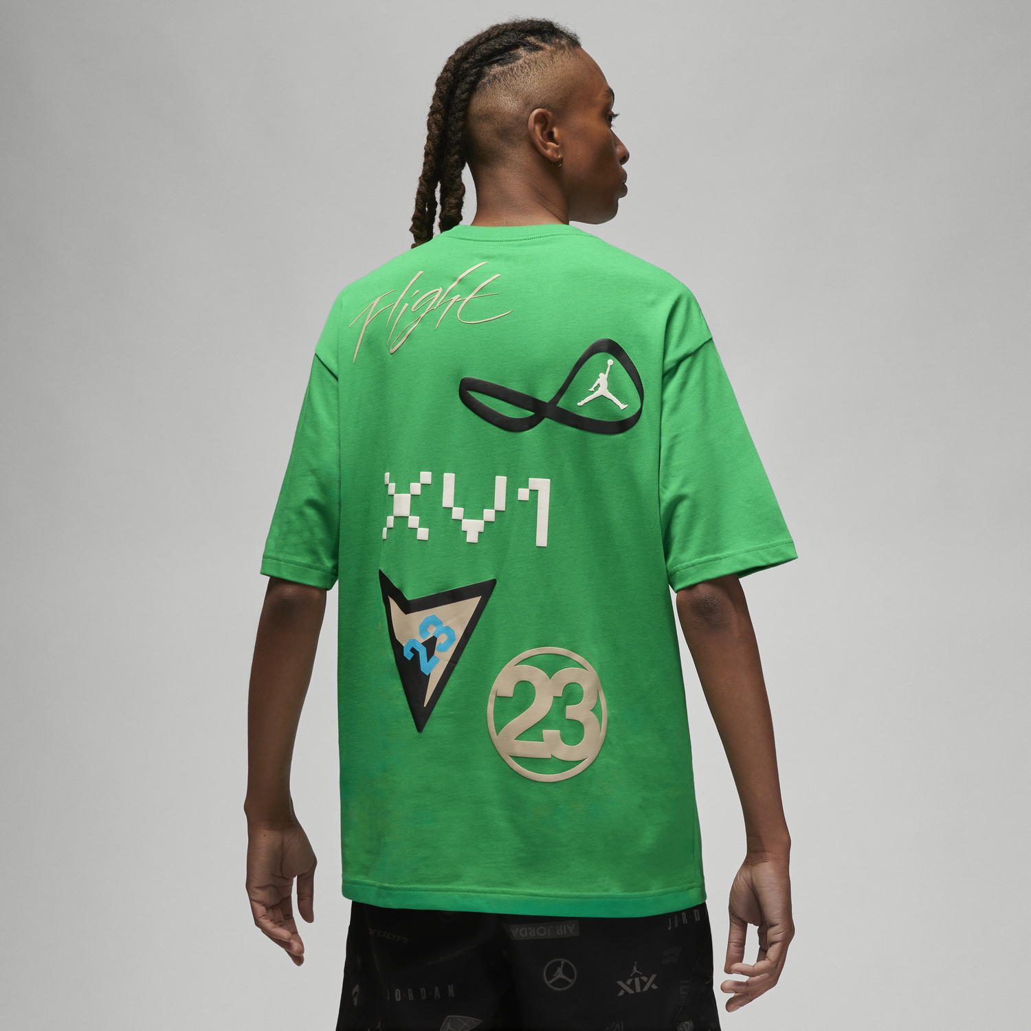 Tričko Jordan Flight Heritage 85 Graphic Tee Zelené | DX9561-310, 1