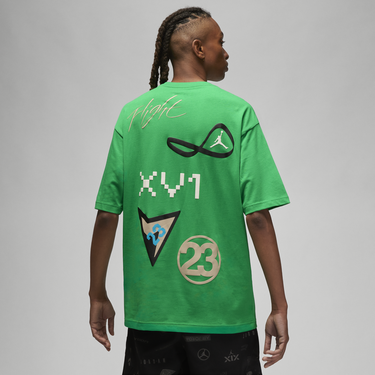 Tričko Jordan Flight Heritage 85 Graphic Tee Zelené | DX9561-310, 1