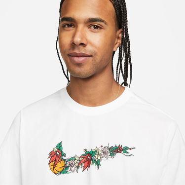 Tričko Nike Swoosh Basketball Tee Biela | DV1214-100, 2