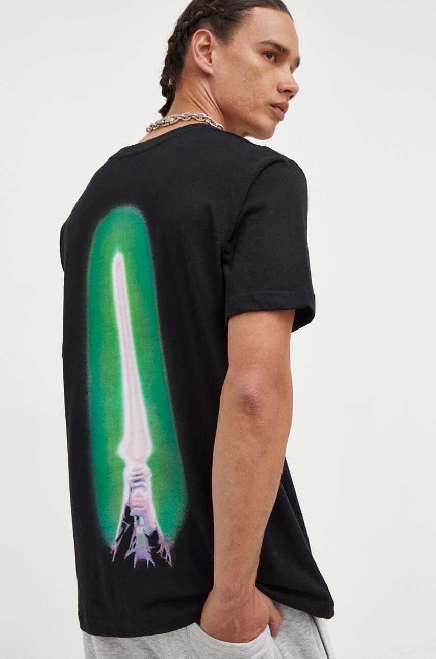 Tričko DC x STAR WARS™ Luke T-Shirt Čierna | ADYZT05320, 0