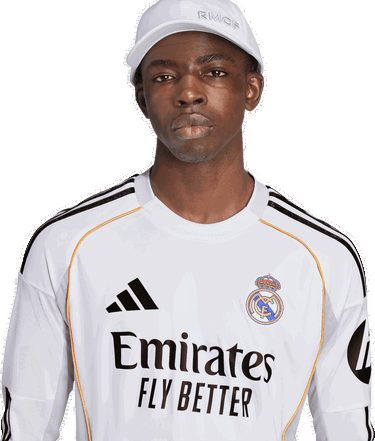 Dres adidas Performance Real Madrid 25/26 Home Long Sleeve Jersey Biela | JN8884, 2