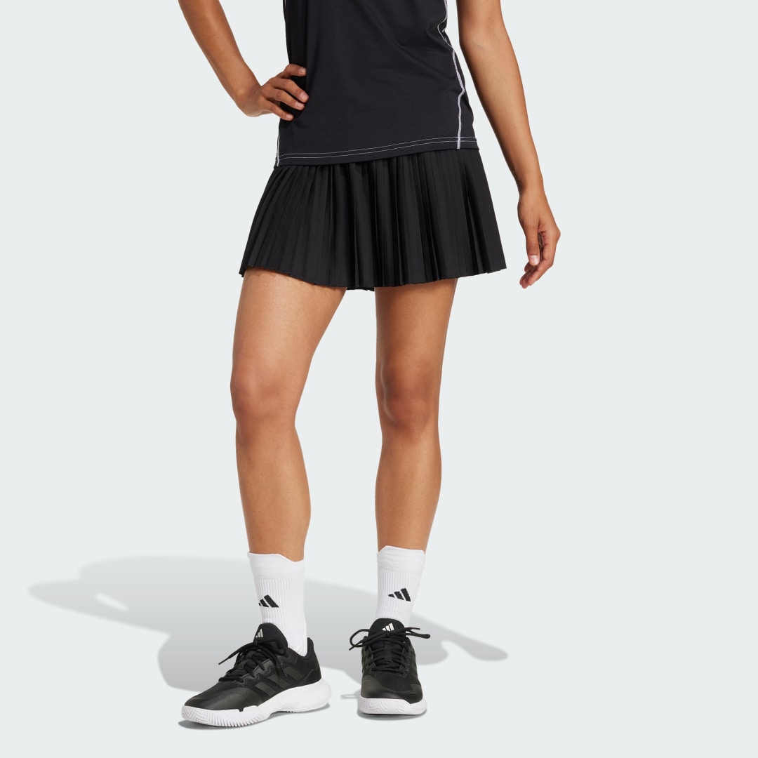 Sukňa adidas Performance Club Pleated Tennis Skirt Čierna | JD6117, 0