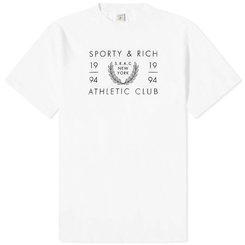 Tričko Sporty & Rich SRAC T-Shirt Biela | TSAW2346WH