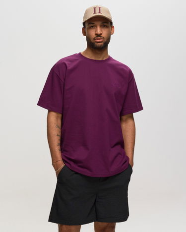 Tričko Les Deux Crew T-Shirt Fialová | LDM101135, 1