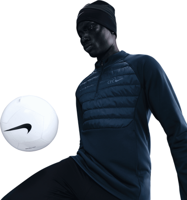 Mikina Nike FC Chelsea London Academy Padded Quarter-Zip Top Navy | hq1801-451, 3