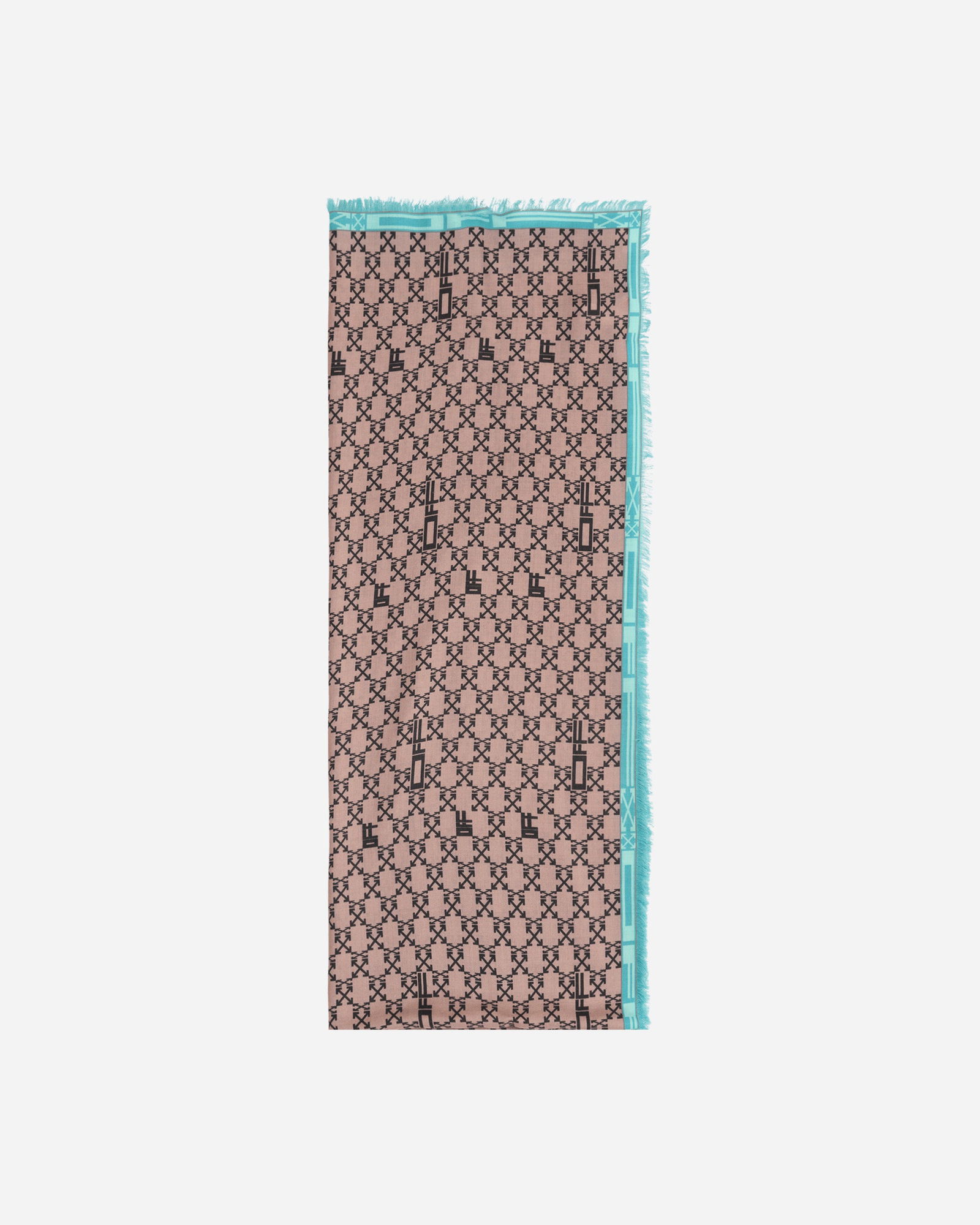 Monogram Maxi Scarf Beige