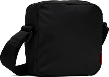 Taška cez rameno BOSS HUGO Logo Patch Crossbody Bag Čierna | 50535643, 2