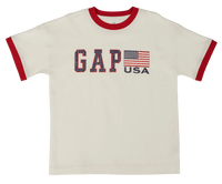 Ringer T-Shirt with GAP USA Flag Logo