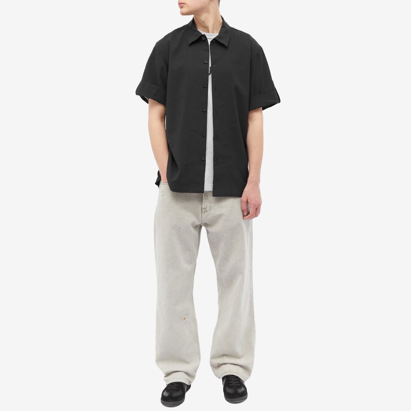 Helmut Lang Roll Up Vacation Shirt