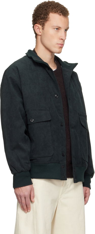 Bomber bunda NANAMICA Insulation Crew Faux-Suede Jacket Hnedá | S25FA052U, 4