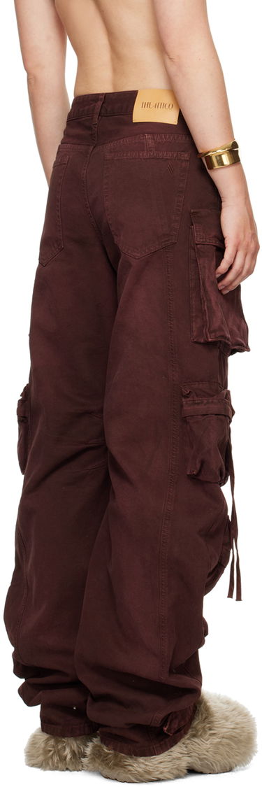 Cargo nohavice The Attico Attico Fern Cargo Pants Vínová | 247WCP84 D088, 2