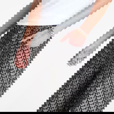 Nohavice adidas Originals Monogram Wide-Leg Pants Rôznofarebný | KC6380, 4