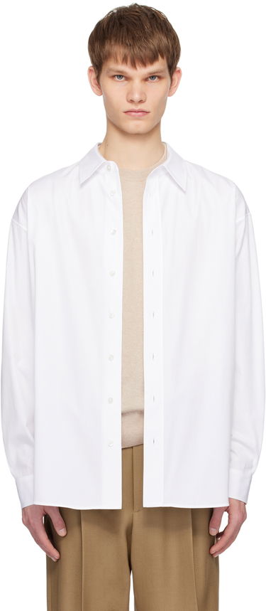 Košeľa The Row Classic Fit Shirt Biela | 636-W2068, 0