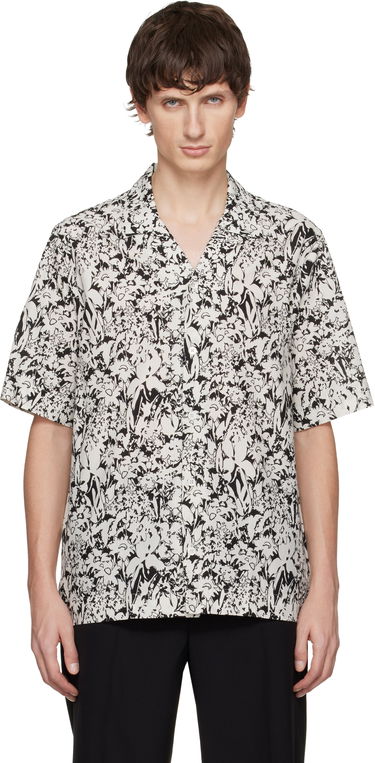 Košeľa Paul Smith 'Avant Garden' Print Short-Sleeve Shirt Biela | M1R-905U-T02721-02, 0