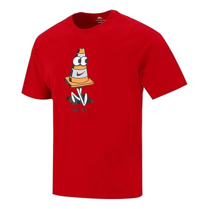 Tričko Nike SB Nike SB T-Shirt Červená | DJ1225-687
