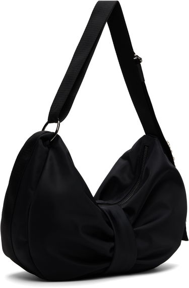 Taška cez rameno Simone Rocha Simone Rocha Pearl-Embellished Sling Bow Bag Čierna | BAG199B 0761, 2