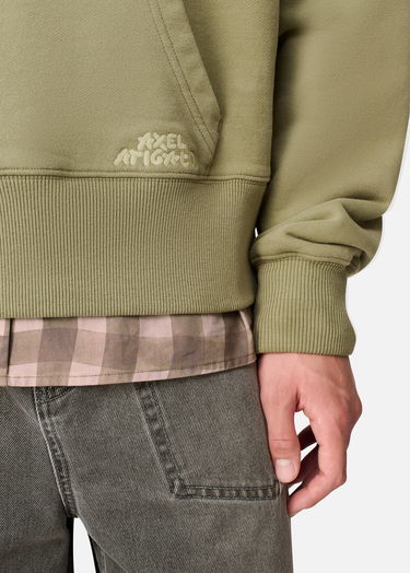 Mikina AXEL ARIGATO Grip Relaxed Fit Hoodie Zelené | A3842002, 6