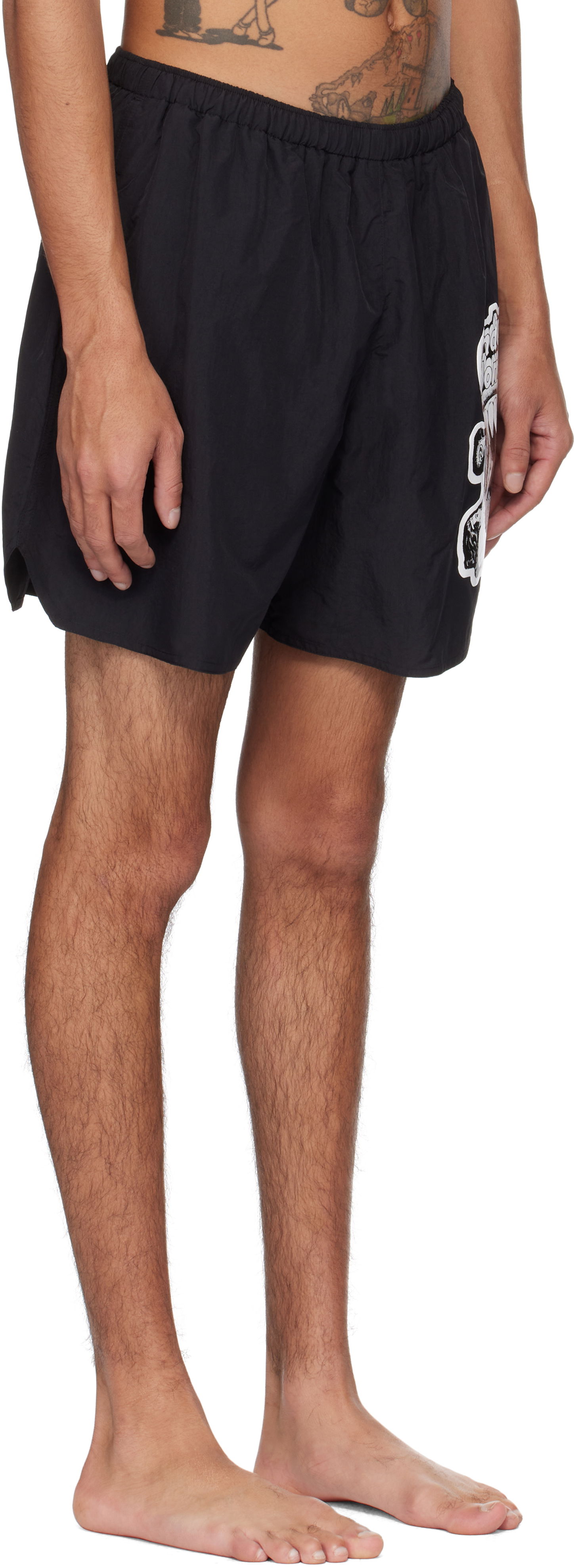 Plavky Acne Studios Wonder Woman Swim Shorts Čierna | BJ0026-, 1