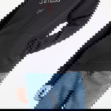 Mikina GUESS Baker Logo Hoodie Čierna | M3BQ15KBJ30-JTMU, 6