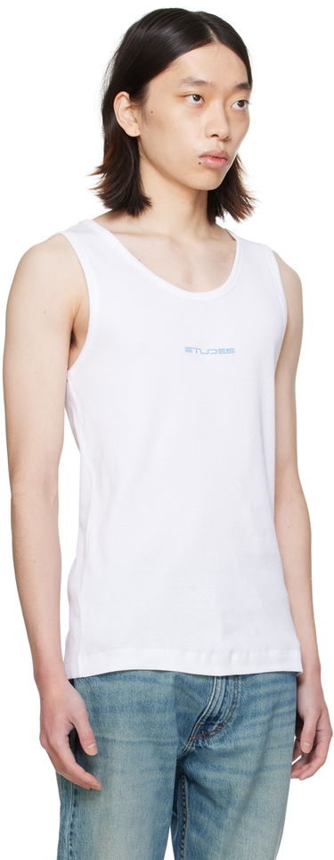Tielko Études Pippen White Tank Top Biela | E24MM161A03200, 1
