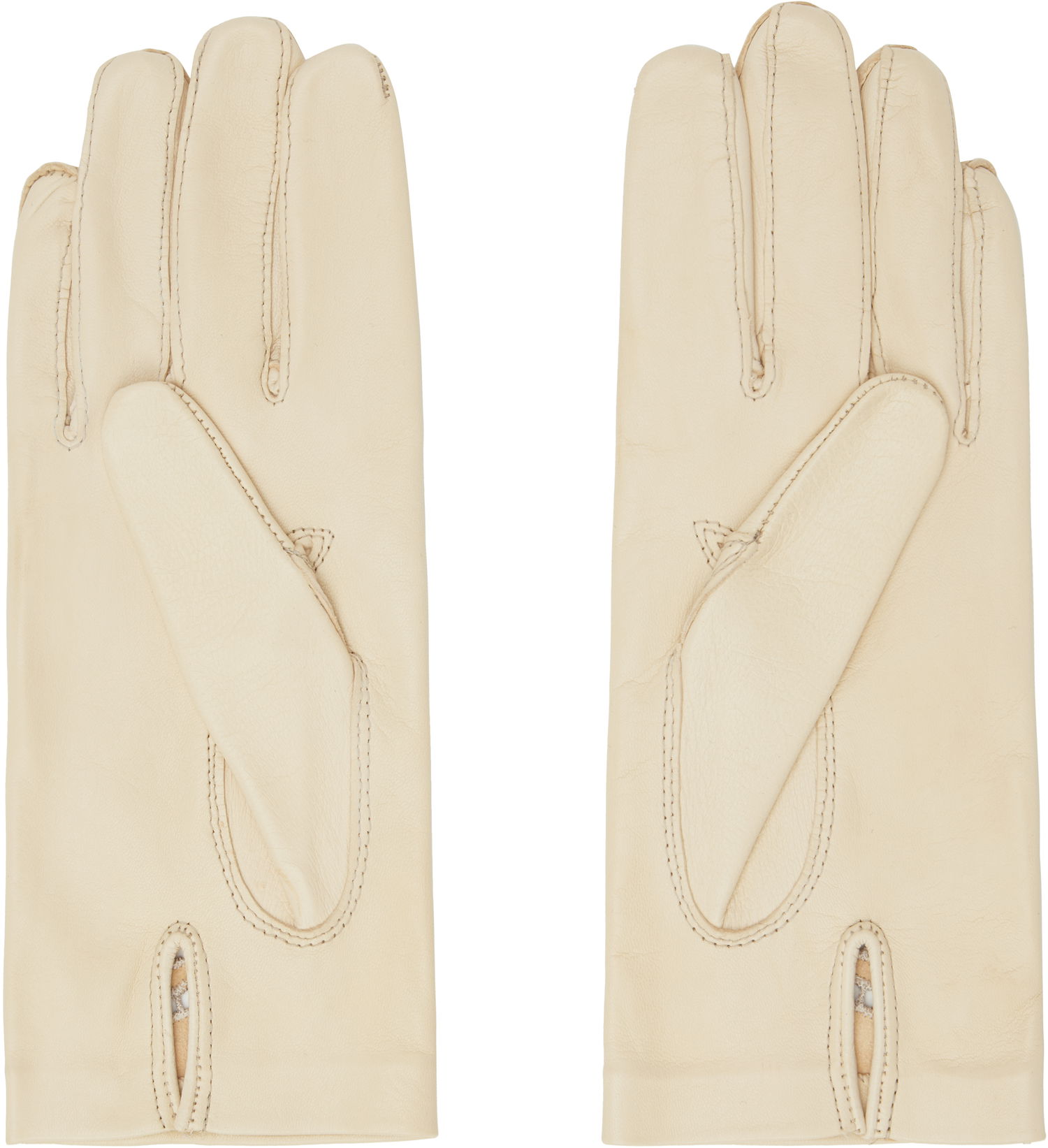 Rukavice Valentino Valentino Garavani VLogo Signature Nappa Leather Gloves Béžová | 6W2GD00DIQL, 1