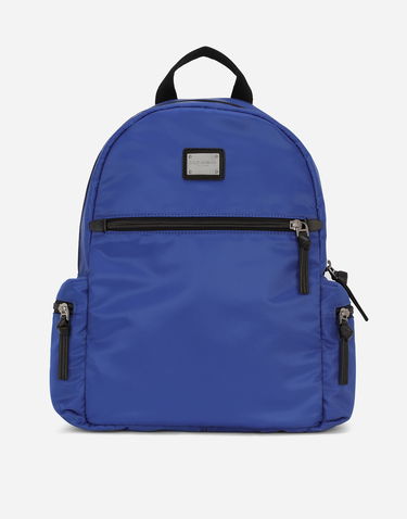 Batoh Dolce & Gabbana Dolce & Gabbana Nylon Backpack Modrá | EM0082A740180661, 0