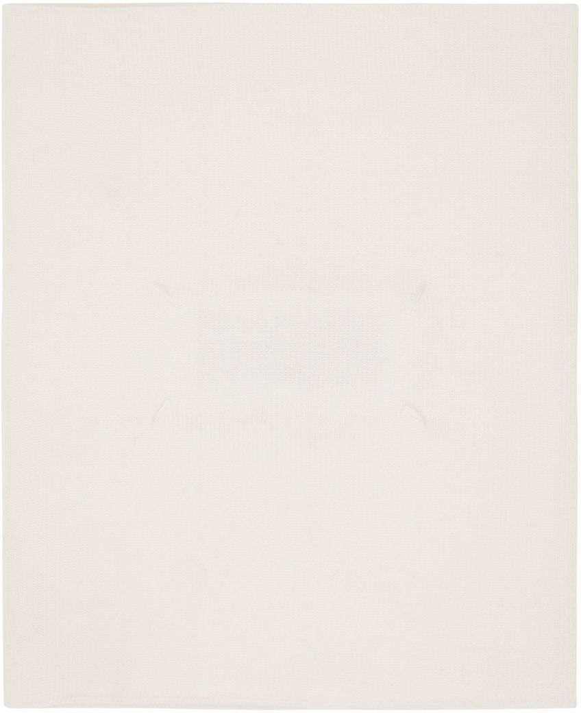 Šál Maison Margiela Merino Wool Neck Warmer Biela | S51TE0103 M13057, 0