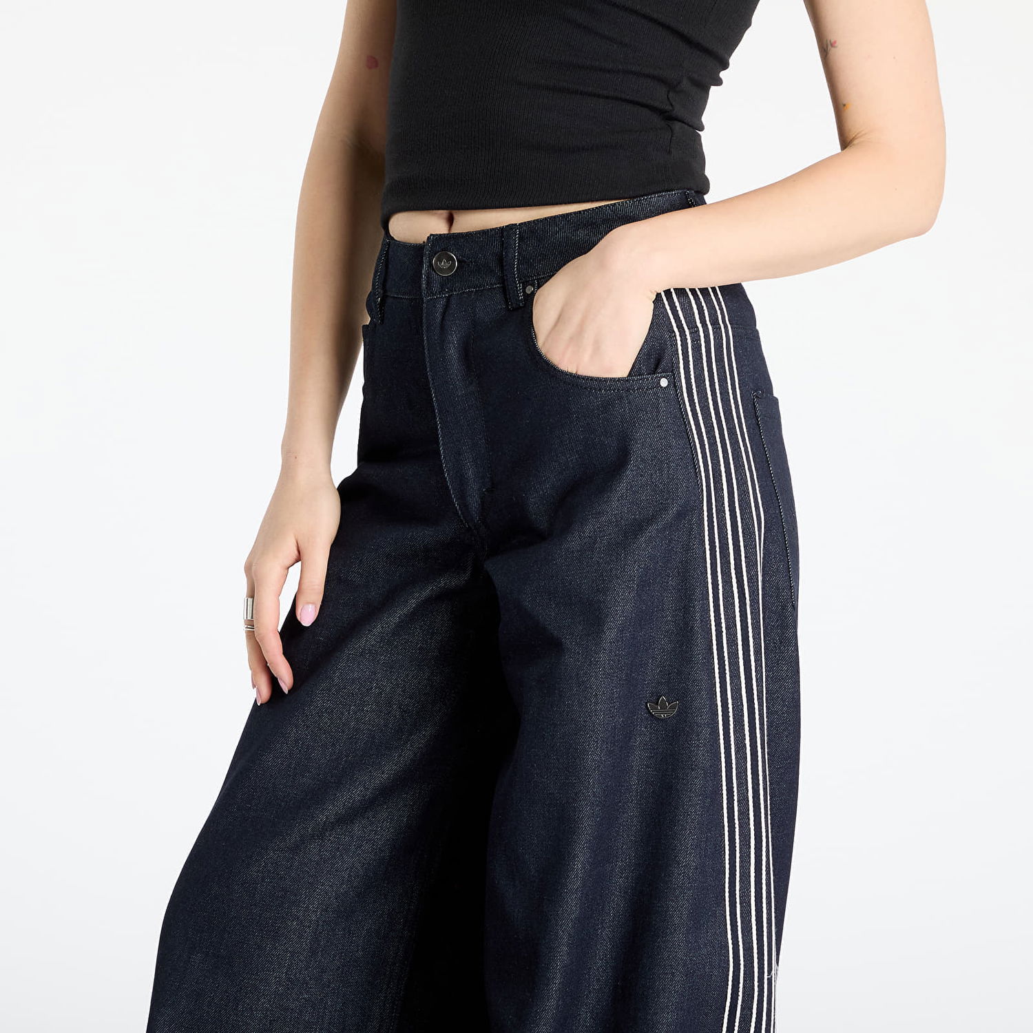 Džínsy adidas Originals adidas Denim Pant Modrá | JJ3145, 1