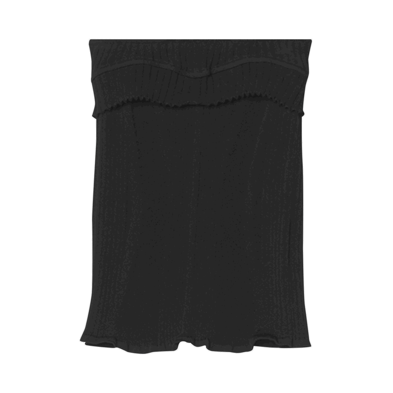 Tielko Jacquemus La Maille Lucca Tube Top Čierna | 223KN038 2173 990, 0