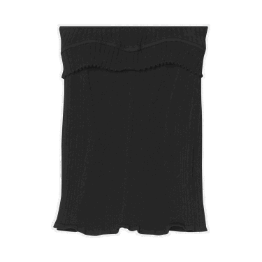 Tielko Jacquemus La Maille Lucca Tube Top Čierna | 223KN038 2173 990, 0