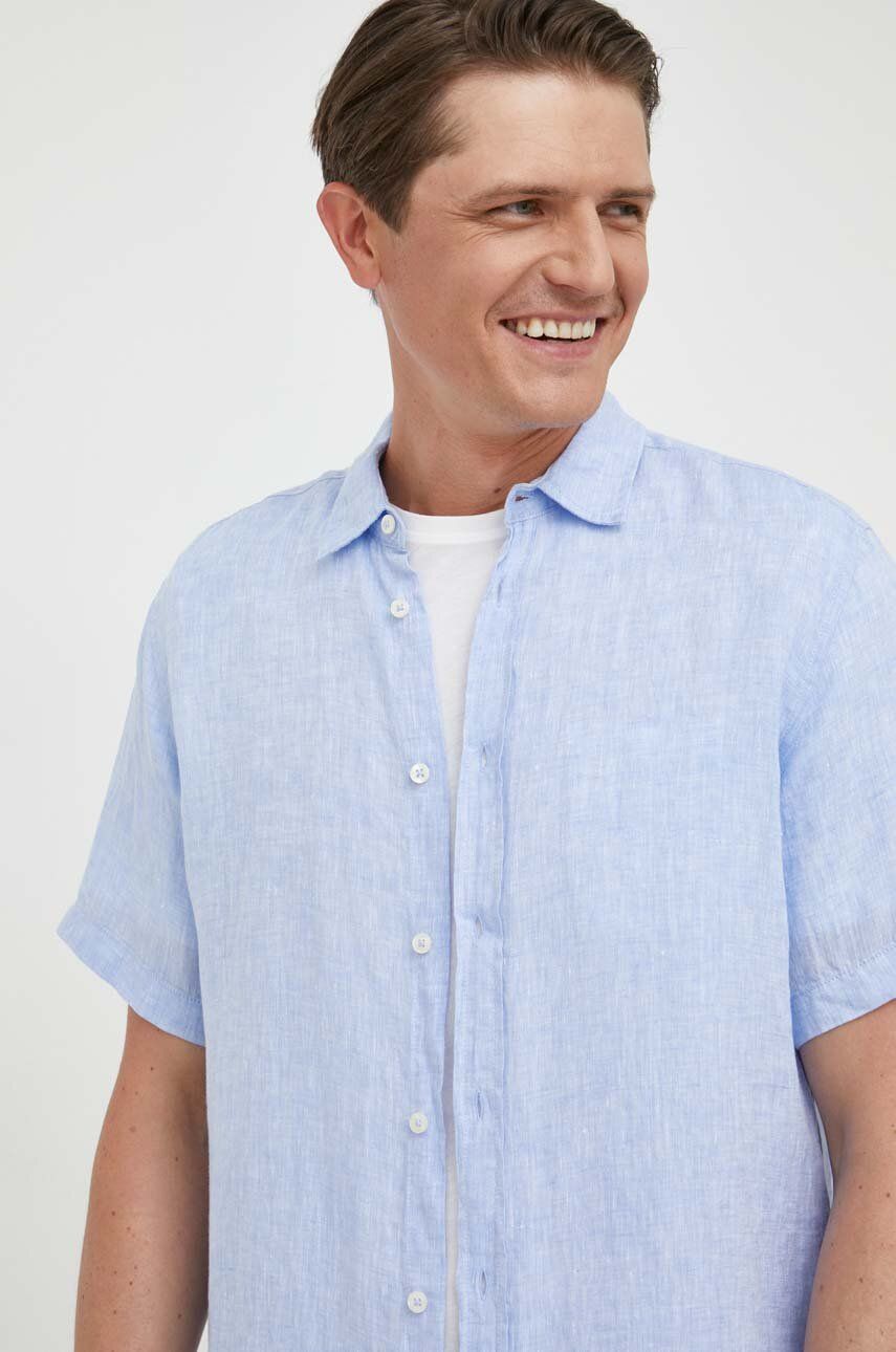 Košeľa United Colors of Benetton Shirt Modrá | 5BKU5QJH8.907, 0