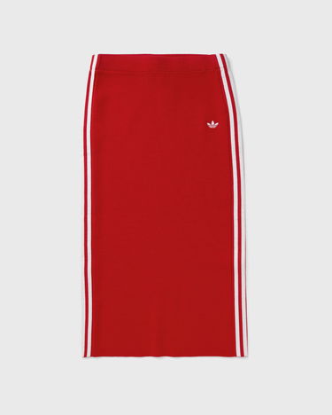 Sukňa adidas Performance Adicolor 3-Stripes Knit Skirt Červená | JW2660, 2