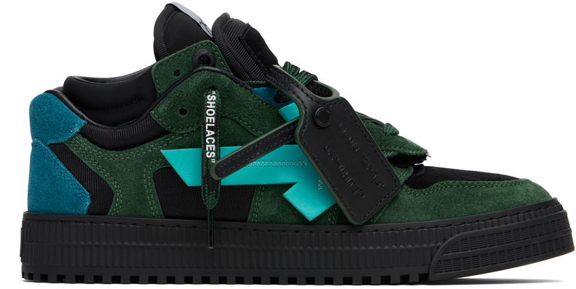 Oblečenie Off-White Off-White Floating Arrow Zelené | OMIA244S25LEA0011048