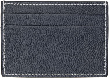 Peňaženka Thom Browne Thom Browne Pebble Grain Leather Card Holder Navy | UAW067A-00198, 1