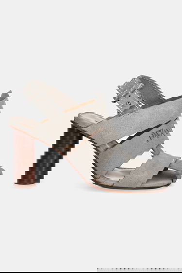 Tenisky a topánky JW Anderson JW Anderson Suede Heeled Sandals Šedá | SN0097.LA0359.929, 1